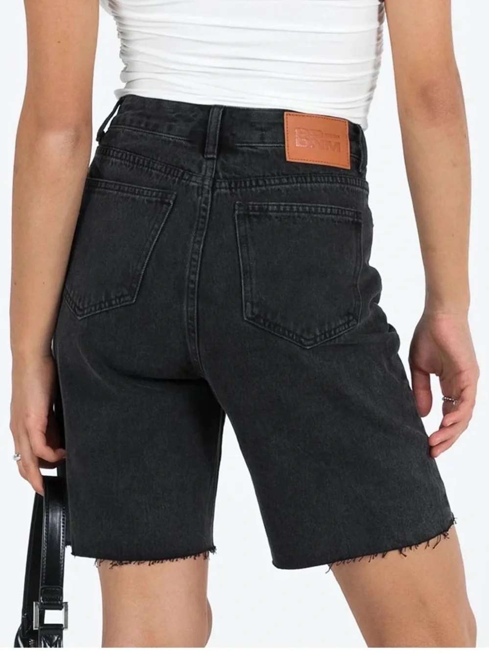 Princess Polly Long Denim Shorts